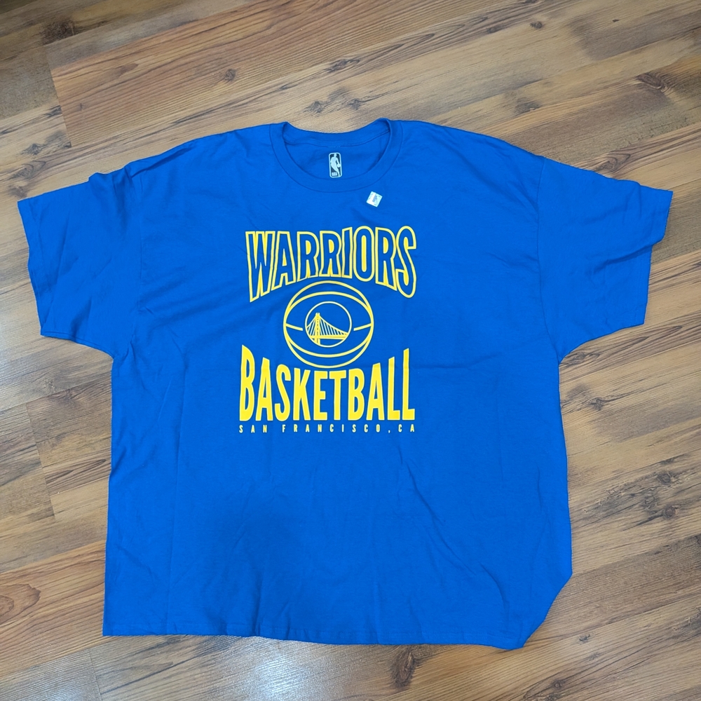 New NBA Golden State Warriors Basketball San Francisco Plus Size T-shirt For Men